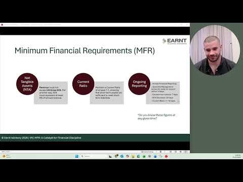 Must Watch for all VIC Home Builders: New Minimum Financial Requirements (MFR) and the BPC