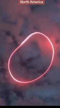 北アメリカで撮影された光り生命体 UFO #宇宙人 #未確認生命体 #alien