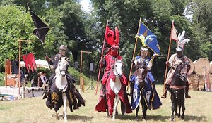Un tournoi de chevaliers organisé au château de Trécesson ce samedi