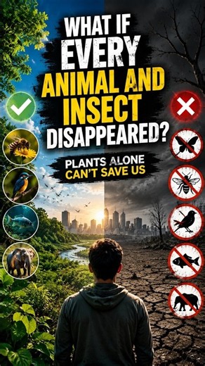 No Animals, No Insects - Can we survive ? #survival