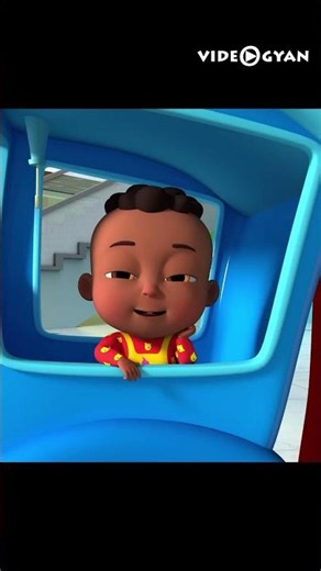 BoBo Kiddie Train Ride Shorts | Bobo's World Learning Series #youtubeshorts #animation #cartoon