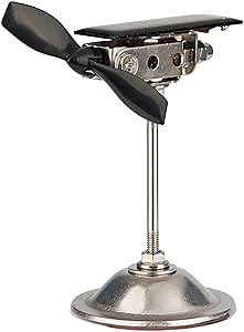 Sunnytech Solar Power Windmill Black Propeller Creative Solar Car Rotating Windmill Ornaments Dynamic Interior Decoration Science Home Office Toy for Desk Physics Toy Solar Car Decoration WJ154