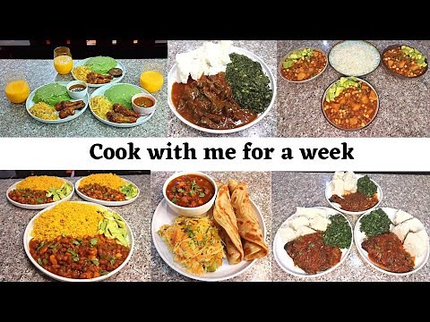 COOK WITH ME FOR A WEEK|| KENYAN MEAL IDEAS|| TIFINE WISE