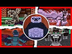 Kung Fu Panda - ALL BOSSES Minecraft DLC