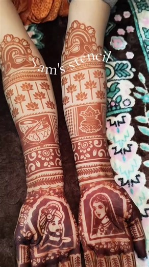 Explore Sam's Stencils for Bridal Mehndi Designs