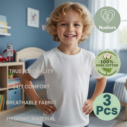 3-pack Boys 100% Cotton White Undershirt – Soft Breathable Kids Tank Top | Sleeveless Cotton Fanila for Everyday Comfort Multiple Age Sizes - Etsy