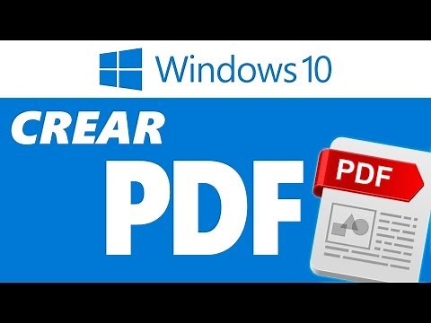 How to create PDF documents in Windows 10