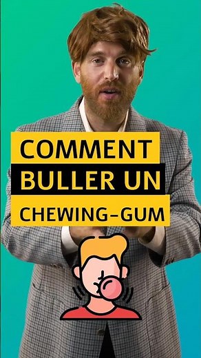Impress your friends by blowing a beautiful bubble of chewing gum! #bubble #chewinggum #candy