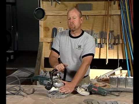 Hand-Held Dustless Grinders Video—ConcreteNetwork.com