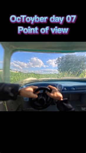 OcToyber day 07 - POINT OF VIEW - Ecto-1 - Ghostbusters Afterlife car scene recreation