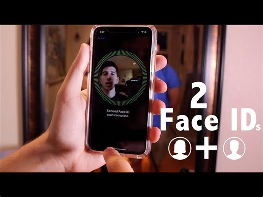 iOS 12 - 2 Face IDs 1 iPhone (How to Setup Face ID for multiple people)