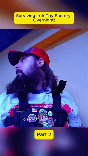 Surviving In A Toy Factory Overnight! P2 #unspeakable #prank #vlogs #funny #laugh