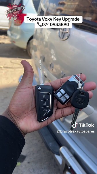 Toyota Voxy Key Upgrade Services in Nairobi