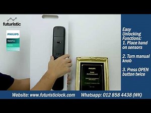 Philips Digital Lock 702e Functions & User Guide