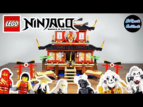 Lego NINJAGO Set 2507 Fire Temple Review (2011)