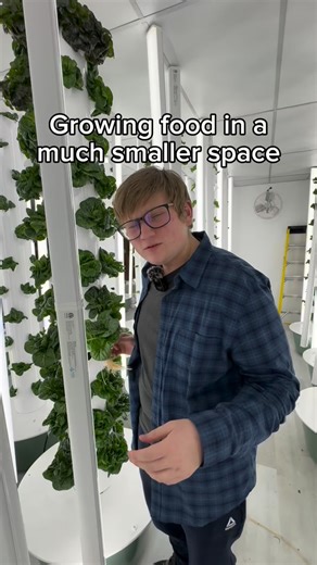 Grow Space Vertical Farms on Instagram: "How do vertical farms save so much space? Think of it like comparing an apartment building to a suburb. One takes a lot of land for few people while the other takes small land for a lot of people. This means instead of leveling forrests for farms we can repurpose under-utilized buildings instead! #verticalfarming #future #urbanfarming #localfarm #agriculture"
