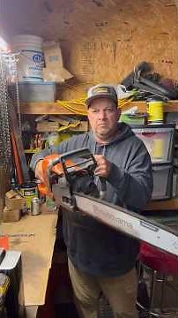 Husqvarna 555 w/Ported Muffler