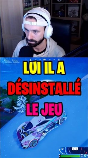 He uninstalled the game