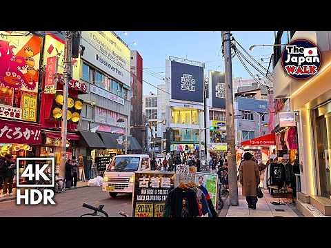 Osaka Evening Walk – Orange Street to Amerikamura & Shinsaibashi | Japan Walking Tour | 4K HDR
