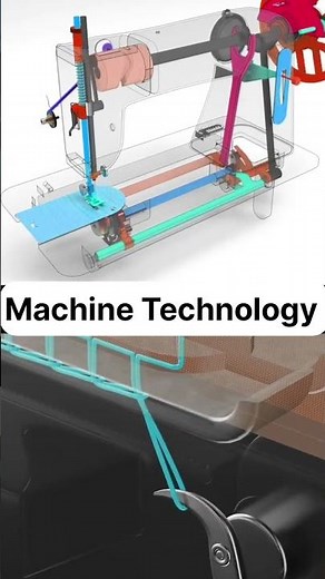 how to work industrial sewing machine #shorts #howto