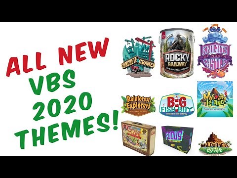 NEW - VBS 2020 Themes - What are the best programs for Vacation Bible School?