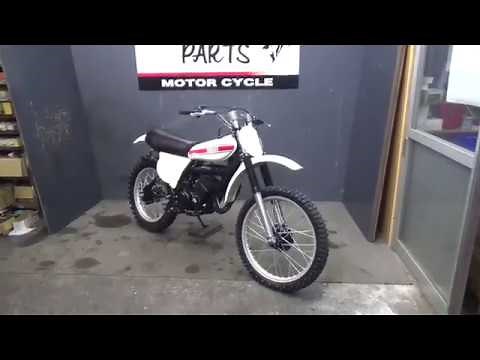 1976年 YAMAHA YZ125 セミレストア済み エンジン始動！ビンテージモトクロッサー
