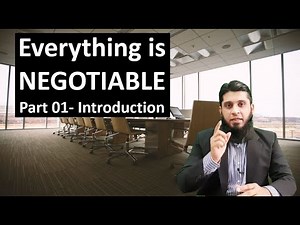 Introduction - Everything is Negotiable | Negotiation Skills | Module 01