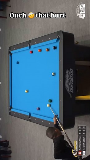 Alex missed the straight in shot | Rack Em Up buttercup LLC