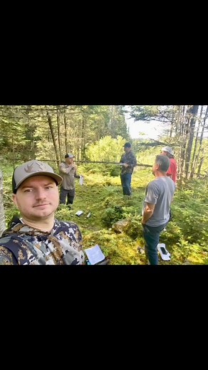 Belle journée de formation terrain de chasse à l’orignal avec La chasse avec Charles Dorris! 🫎 | Faunik