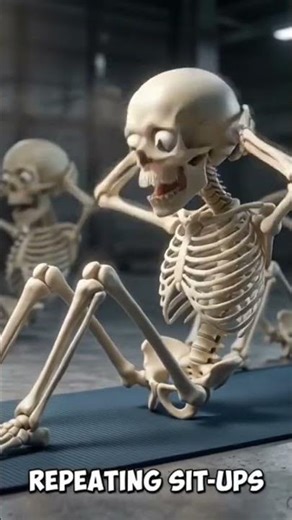 skeleton is pull up