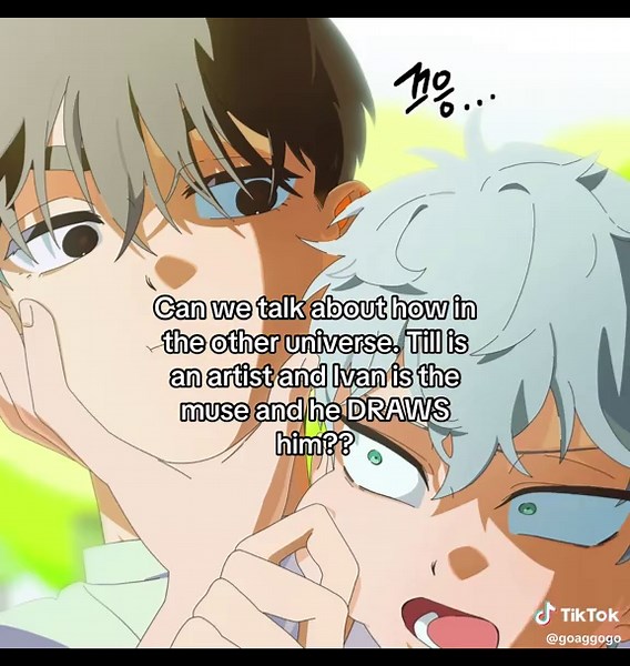 Cute Alien Drawing: Ivan as Muse for Till