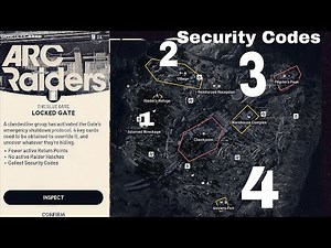 Arc Raiders The Blue Gate Locked Gate Event Guide for the Security Codes Locations