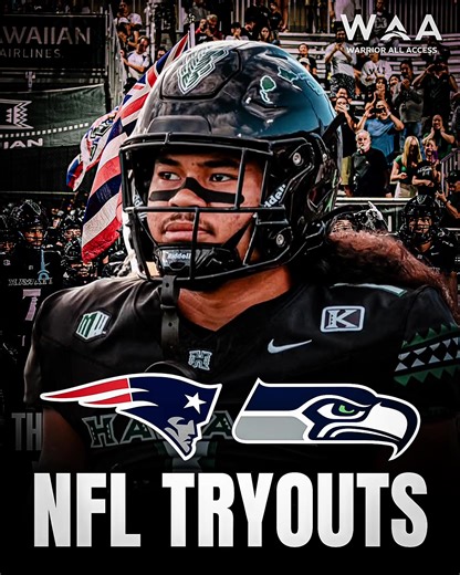 #HawaiiFB Safety Peter Manuma has a couple of NFL tryouts lined up with the New England Patriots and the Seattle Seahawks. #patriots #seahawks #nfl #hawaii