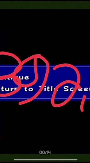 super mario sunshine game over screen