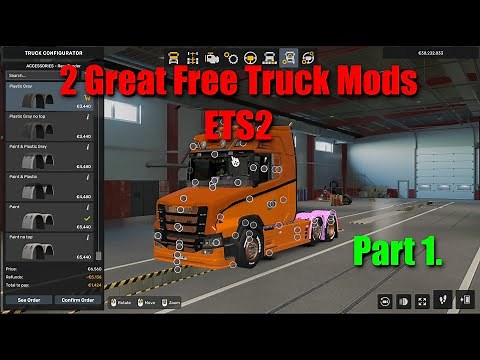 2 Free Mods, The Scania T4 & NG T-Cab Part 1 Euro Truck Simulator 2