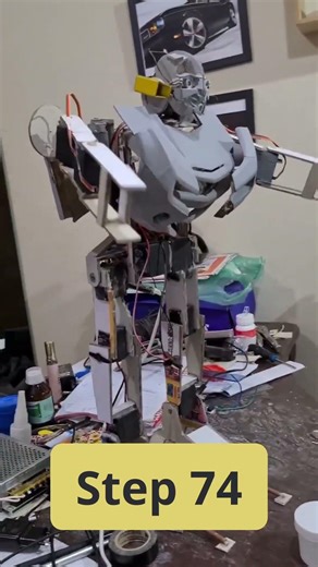 Arduino Servo Mechanism Bumblebee Transformation (DIY Build) 2