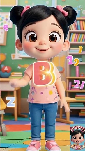 🌈 ABC Dance Party with Rosy! 💃