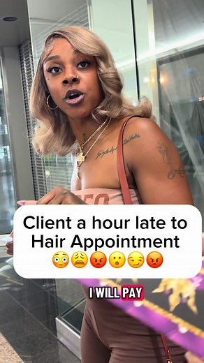 Client One Hour Late to Wedding Hair Appointment
