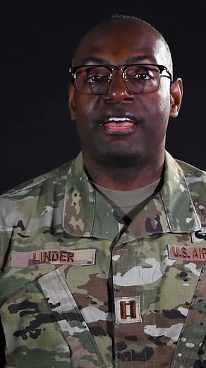 1.9K views · 211 reactions | Meet Capt Linder, Chaplain in the United States Air Force. As he shares what gives him identity, we’re inspired by his story. It’s history like this that educates us and serves as a reminder that identity is much more than what we see on the outside. Thank you for your story and your service, Capt Linder!  | U.S. Air Force Recruiting | Facebook