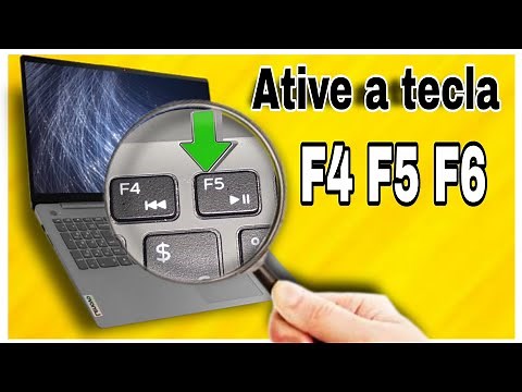 How to activate the F5, F4, F3, F2, and F1 keys on a laptop!