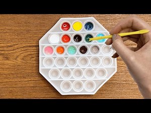 Creating 24 Different Colors with Just 3 Primary Colors: Color Mixing Tutorial #colors
