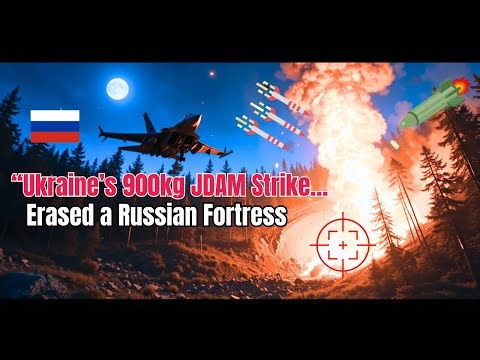 Ukraine Waited for Russian Generals to Enter — Then 900kg JDAM Bombs Erased the Tunnel Base