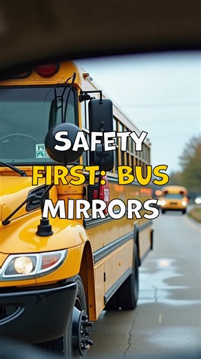Explore the critical role of outside left and right side convex mirrors on school buses in this informative video. These mirrors, placed below the flat mirrors, offer a wide-angle view to monitor traffic and clearances, ensuring student safety. Proper positioning is essential for optimal visibility, allowing drivers to see the entire side of the bus and both rear tires. While convex mirrors provide a broader field of view, viewers will learn how they distort size and distance perception, which c