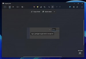 Snipping Tool Dapatkan Fitur Emoji Annotation, QR Code Decoding dan HDR Correction
