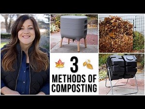 3 Methods of Composting 🍁🍂🌿 // Garden Answer
