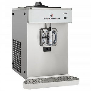 Spaceman 6690-CL 21.2 Qt. Single Ultra High Output Countertop Slushy / Granita Frozen Drink Machine - 208-230V