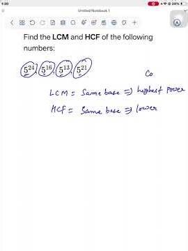 HCF and LCM of Exponent tricks | Same Base