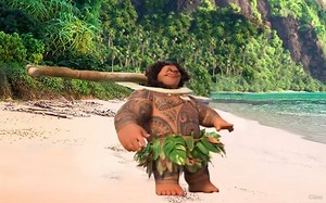 This time of year, there's monster fear... Maui gets us wound up just in time for Halloween! | Walt Disney Studios