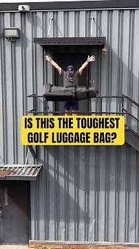 Is this the TOUGHEST Golf Bag 😳 #golf