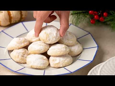 Splenda Sweetened Condensed Milk Snowball Cookies